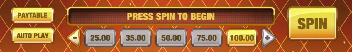 Selector de apuestas de Fire Joker — configura tu apuesta usando la regla de las 150 tiradas